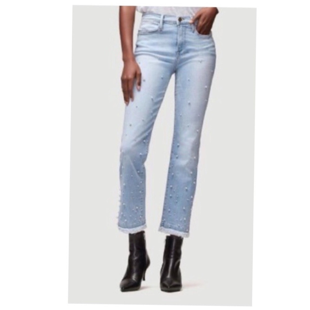 FRAME Denim raw hem jeans size 28 Rare
